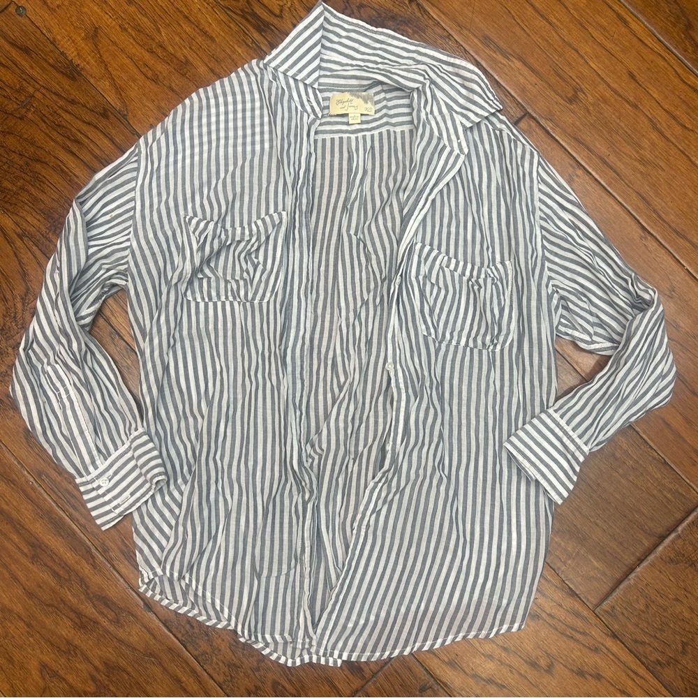 Elizabeth and James Striped Shirt
